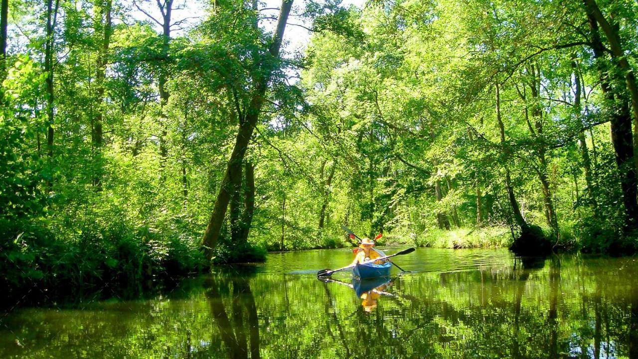 Unterspreewald Janischs Fewo Im Spreewald, Terrasse, Grosser Garten Und Blick Inklusive מראה חיצוני תמונה