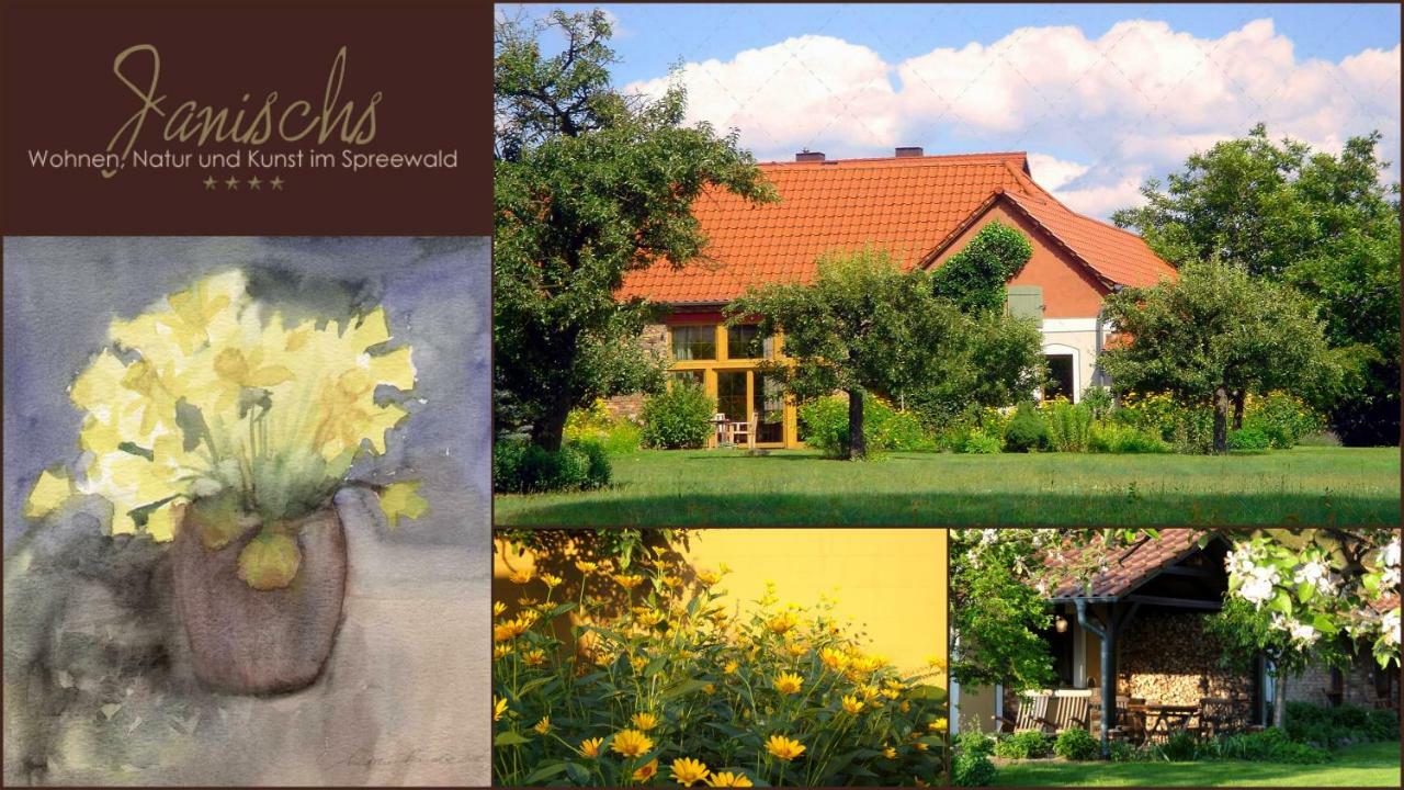 Unterspreewald Janischs Fewo Im Spreewald, Terrasse, Grosser Garten Und Blick Inklusive מראה חיצוני תמונה